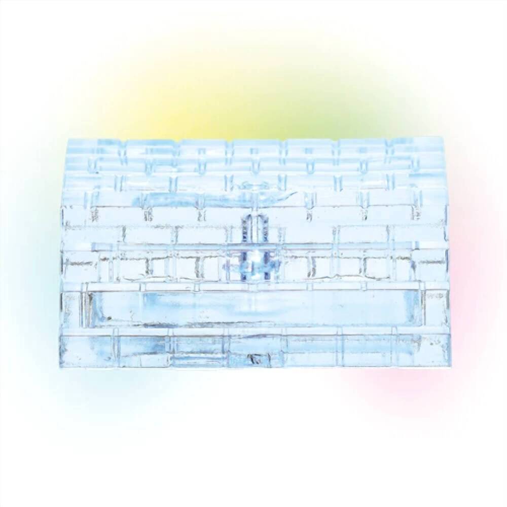 NEW DEPARTMENT 56 lit ice castle steps decor in blue